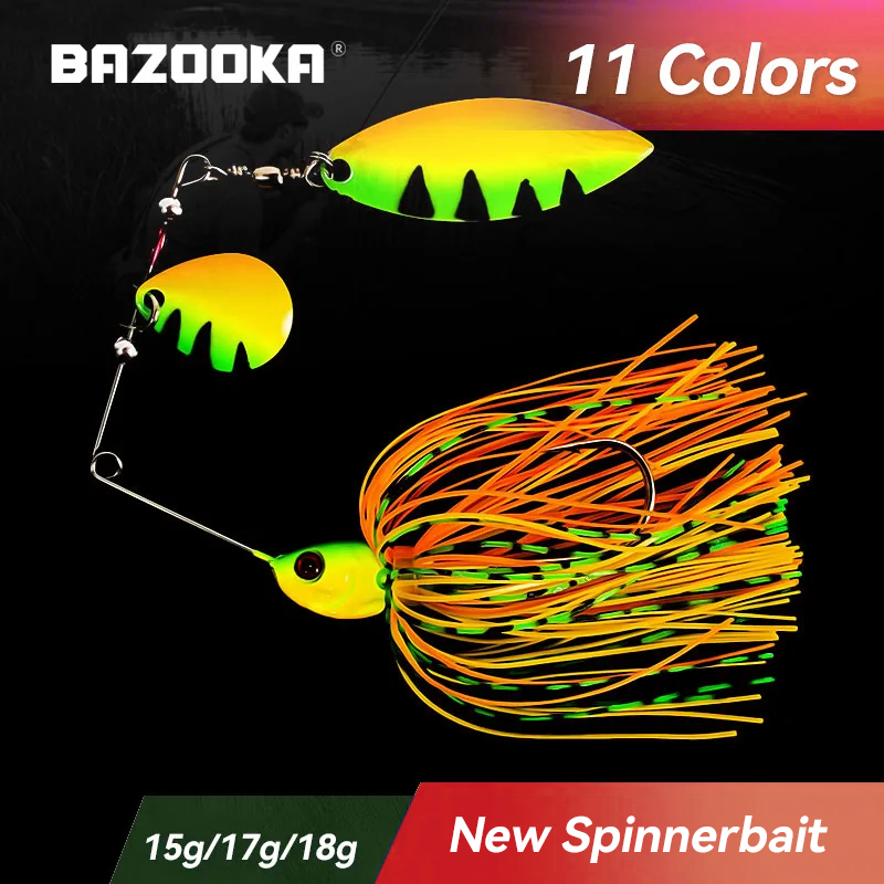 Bazooka 15g 18g Spinnerbait Fi - Fishing Lure Swimbait ulasan dan harga