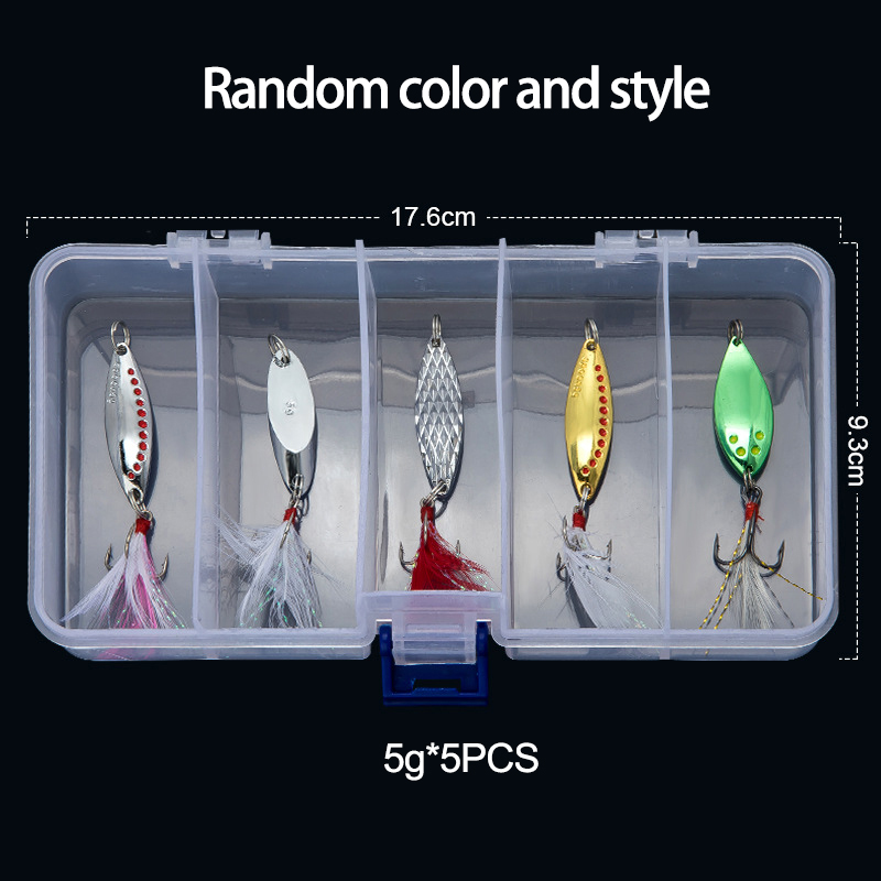 Metal Spoon Spinner Fishing Lu - Fishing Lure Spinner ulasan dan harga