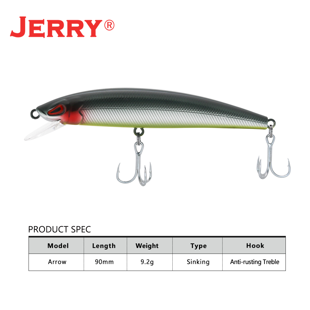 Jerry Arrow Sinking Casting Tr - Fishing Lure Jerkbait ulasan dan harga