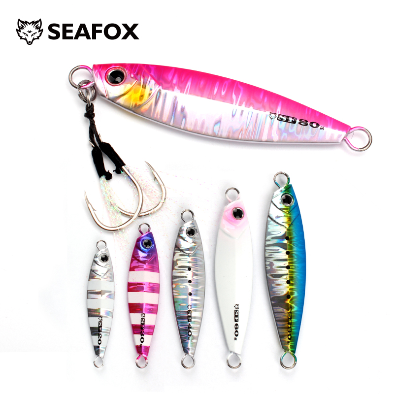 SF10 Japen Metal Cast Jig Spoo - Fishing Lure Spoon ulasan dan harga