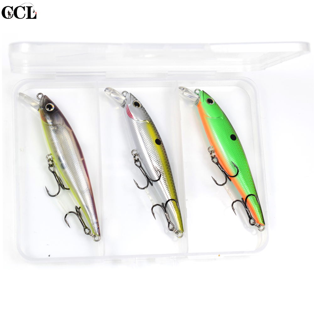 CCLTBA 3pcs/lot Customzied Fis - Fishing Lure Jerkbait ulasan dan harga