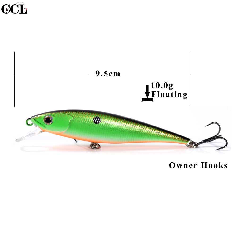 CCLTBA 3pcs/lot Customzied Fis - Fishing Lure Jerkbait ulasan dan harga