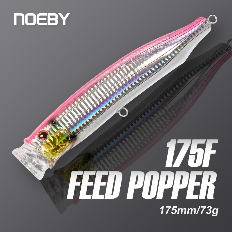 Noeby-Feed Popper Fishing Lure - Fishing Lure Jerkbait ulasan dan harga