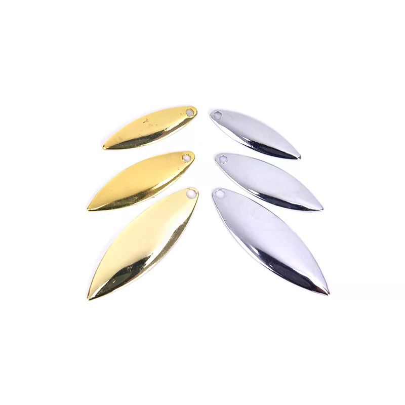 50pcs Willow Spinner Blades Sm - Fishing Lure Blade Bait ulasan dan harga