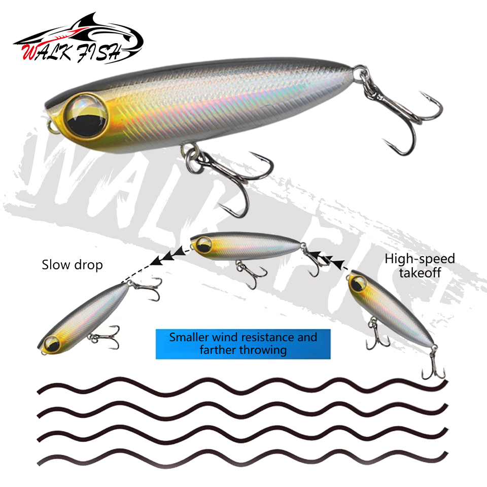 WALK FISH 1Pcs 6cm 5.6g Topwat - Fishing Lure Popper ulasan dan harga