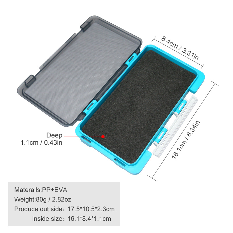 New Plastic Fishing Box Portab - Fishing Lure Spinner ulasan dan harga