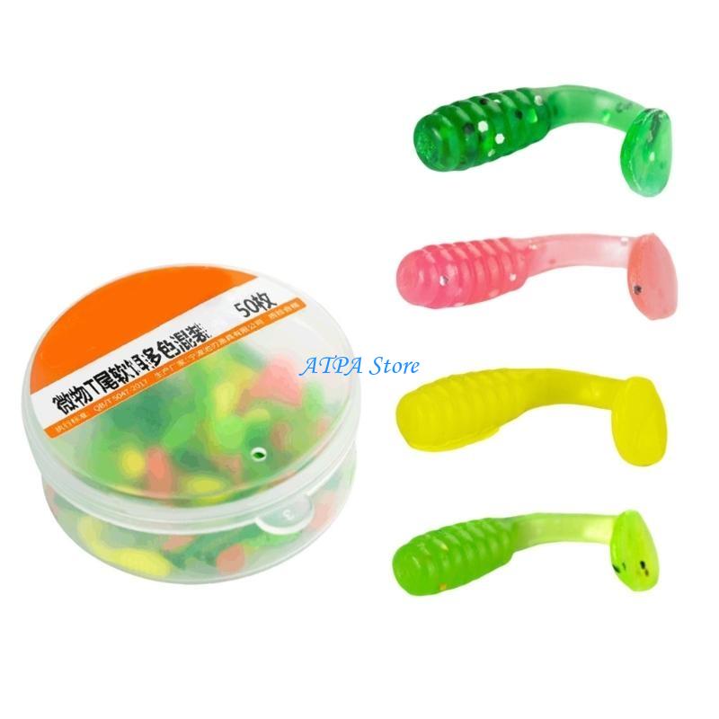 U13C 50Pcs Small Swim Baits 1. - Fishing Lure Swimbait ulasan dan harga